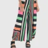 Alembika Bold Stripe Punto Pant, Rainbow Alembika 2 Alembika Bold Stripe Punto Pant, Rainbow Alembika
