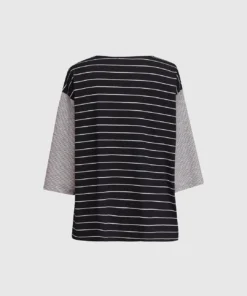 Alembika Linen Mix Boxy Top, Fog