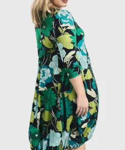 Alembika Garden Print Pocket Balloon Dress, Floral 16 Alembika Garden Print Pocket Balloon Dress, Floral