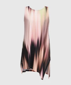 Alembika Alembika Soft Ombre Asymmetric Tank Tunic, Plume