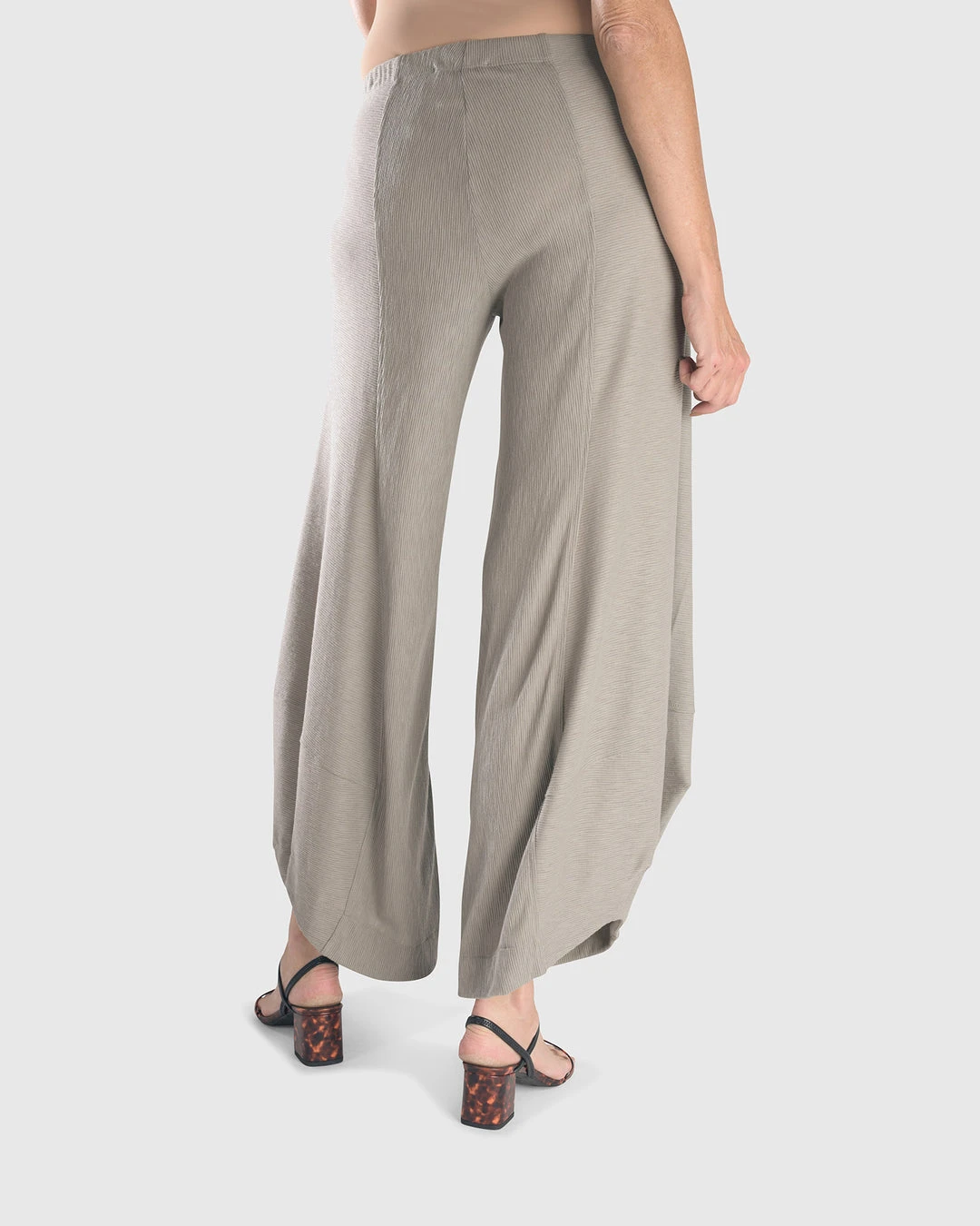 Alembika Stripe Knit Punto Pant, Grey 6 Alembika Stripe Knit Punto Pant, Grey