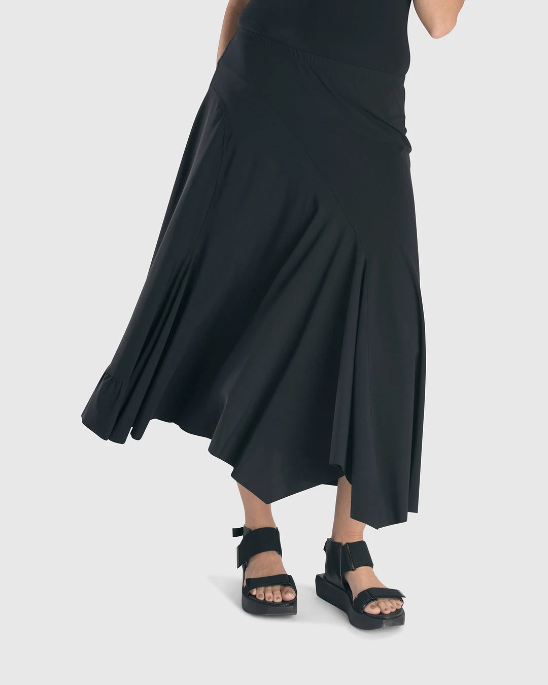 Alembika Alembika Tekbika Asymmetric Skirt, Black 4 Alembika Alembika Tekbika Asymmetric Skirt, Black