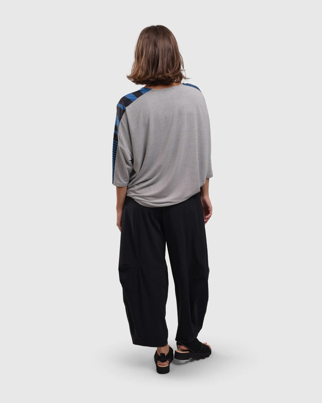 Alembika Alembika Tekbika Stripe Relaxed Top, Ocean 8 Alembika Alembika Tekbika Stripe Relaxed Top, Ocean