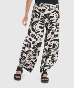 Alembika Tie Dye Print Punto Pant, Tribal Alembika