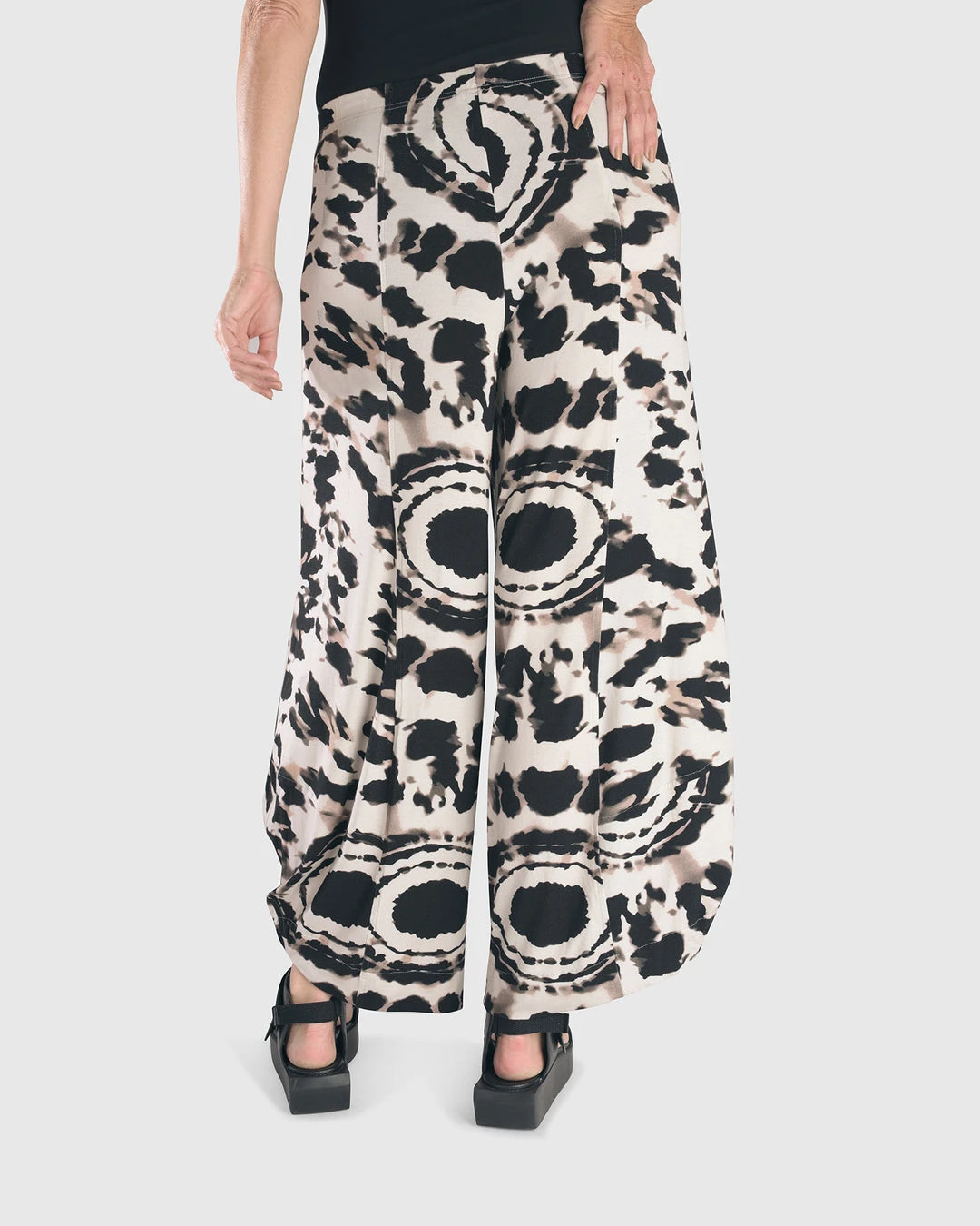 Alembika Tie Dye Print Punto Pant, Tribal Alembika 6 Alembika Tie Dye Print Punto Pant, Tribal Alembika