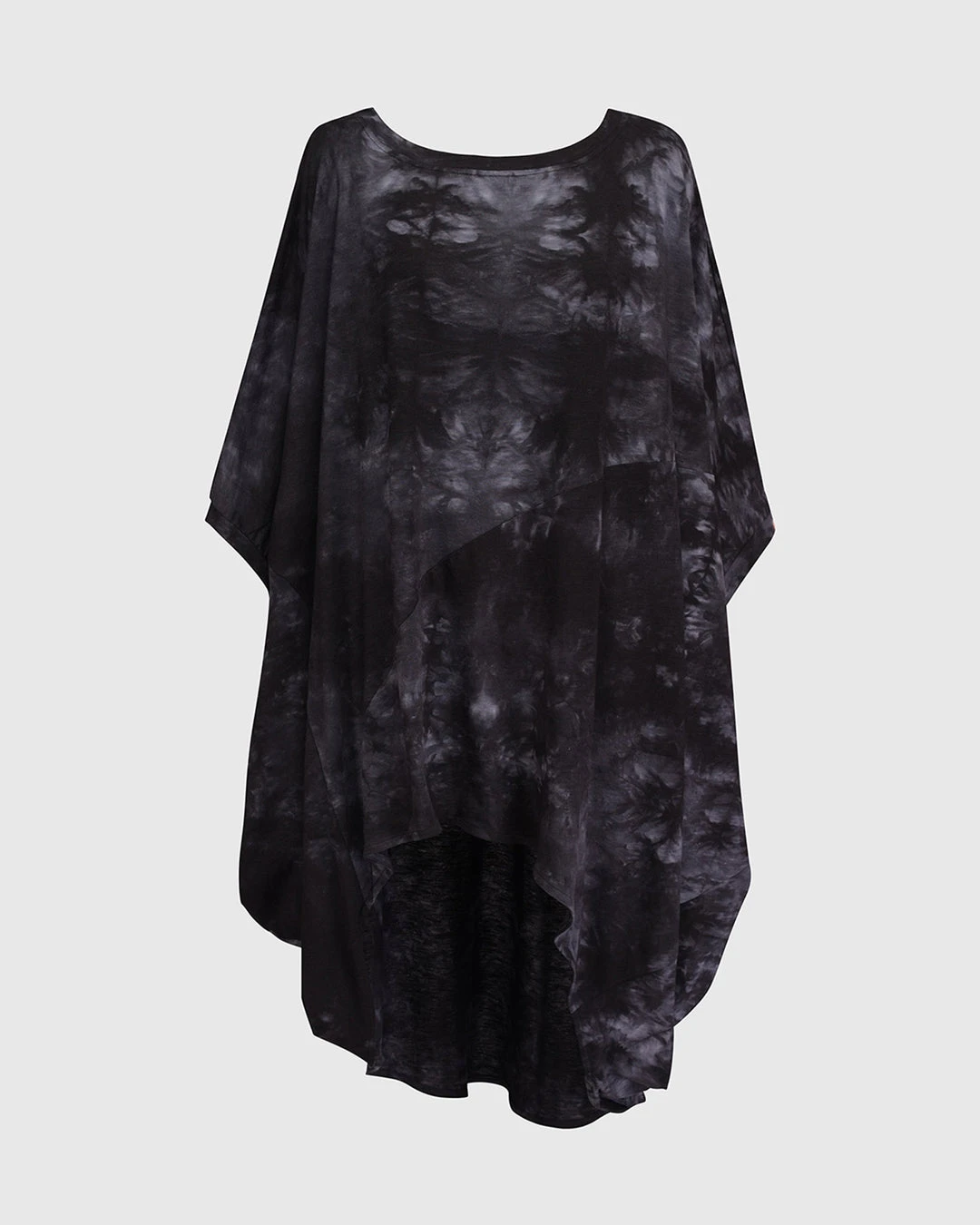 Alembika Urban Oversized Cocoon Drape Tunic, Smoke