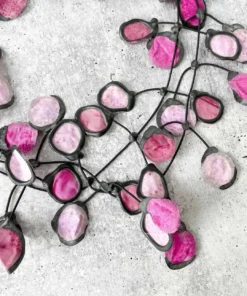 Annemieke Broenink Batik Poppy Necklace, Lily Batik Ink Mix Annemieke Broenink