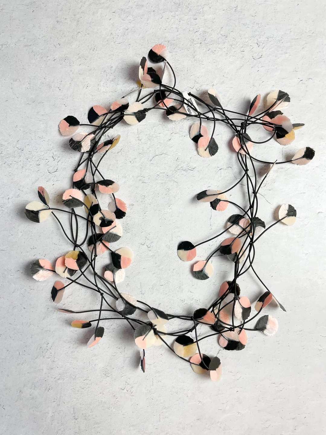 Ekei Menna Annemieke Broenink Recycled Wildflower Necklace, Blossom 3 Ekei Menna Annemieke Broenink Recycled Wildflower Necklace, Blossom