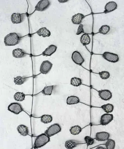 Annemieke Broenink Annemieke Broenink Glitter Lace Poppy Necklace, Black