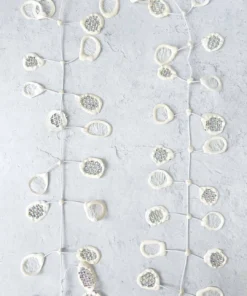 Annemieke Broenink Glitter Lace Poppy Necklace, White Annemieke Broenink 7 Annemieke Broenink Glitter Lace Poppy Necklace, White Annemieke Broenink