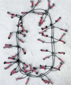 Annemieke Broenink Glitter Pop Necklace, Red Annemieke Broenink