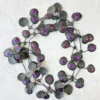 Annemieke Broenink Metallic Poppy Necklace, Violet Annemieke Broenink