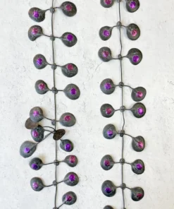 Annemieke Broenink Metallic Poppy Necklace, Violet Annemieke Broenink