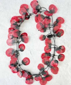 Annemieke Broenink Annemieke Broenink Poppy Necklace, Burgundy