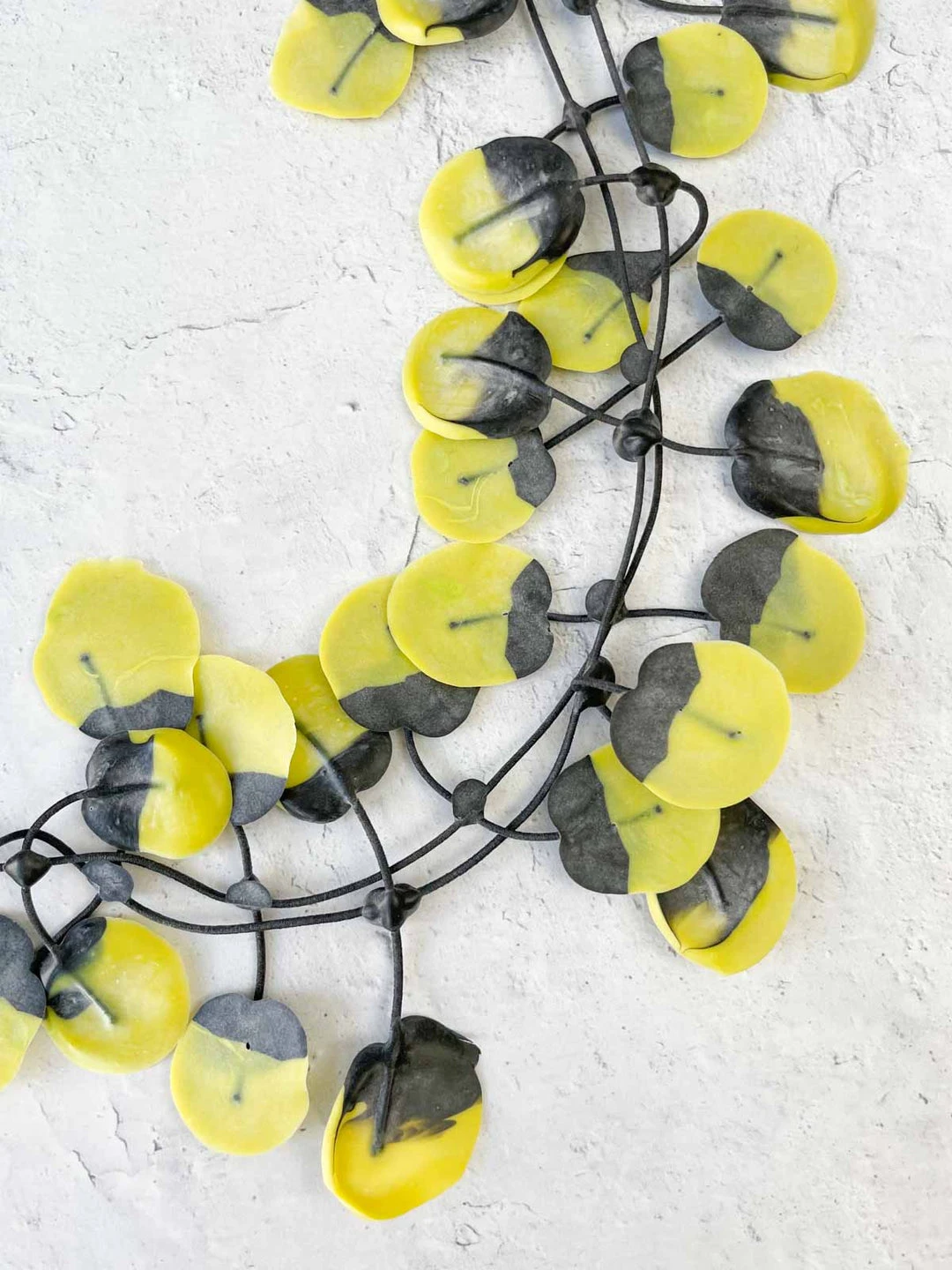 Annemieke Broenink Poppy Necklace, Key Lime Annemieke Broenink 4 Annemieke Broenink Poppy Necklace, Key Lime Annemieke Broenink