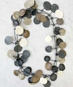 Annemieke Broenink Poppy Necklace, Nightshade (Neutral) Annemieke Broenink