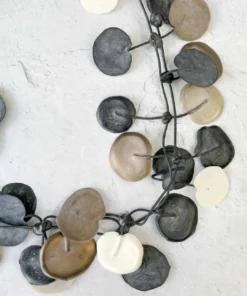 Annemieke Broenink Poppy Necklace, Nightshade (Neutral) Annemieke Broenink