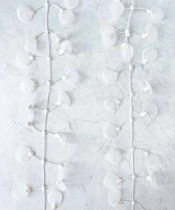 Annemieke Broenink Annemieke Broenink Sheer Mesh Leaf Necklace, White