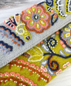 Beyond Threads Beyond Threads Buttercup Embroidered Wool Handbag, Multi