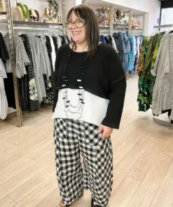 Bodil Bodil New Pant, Plaid