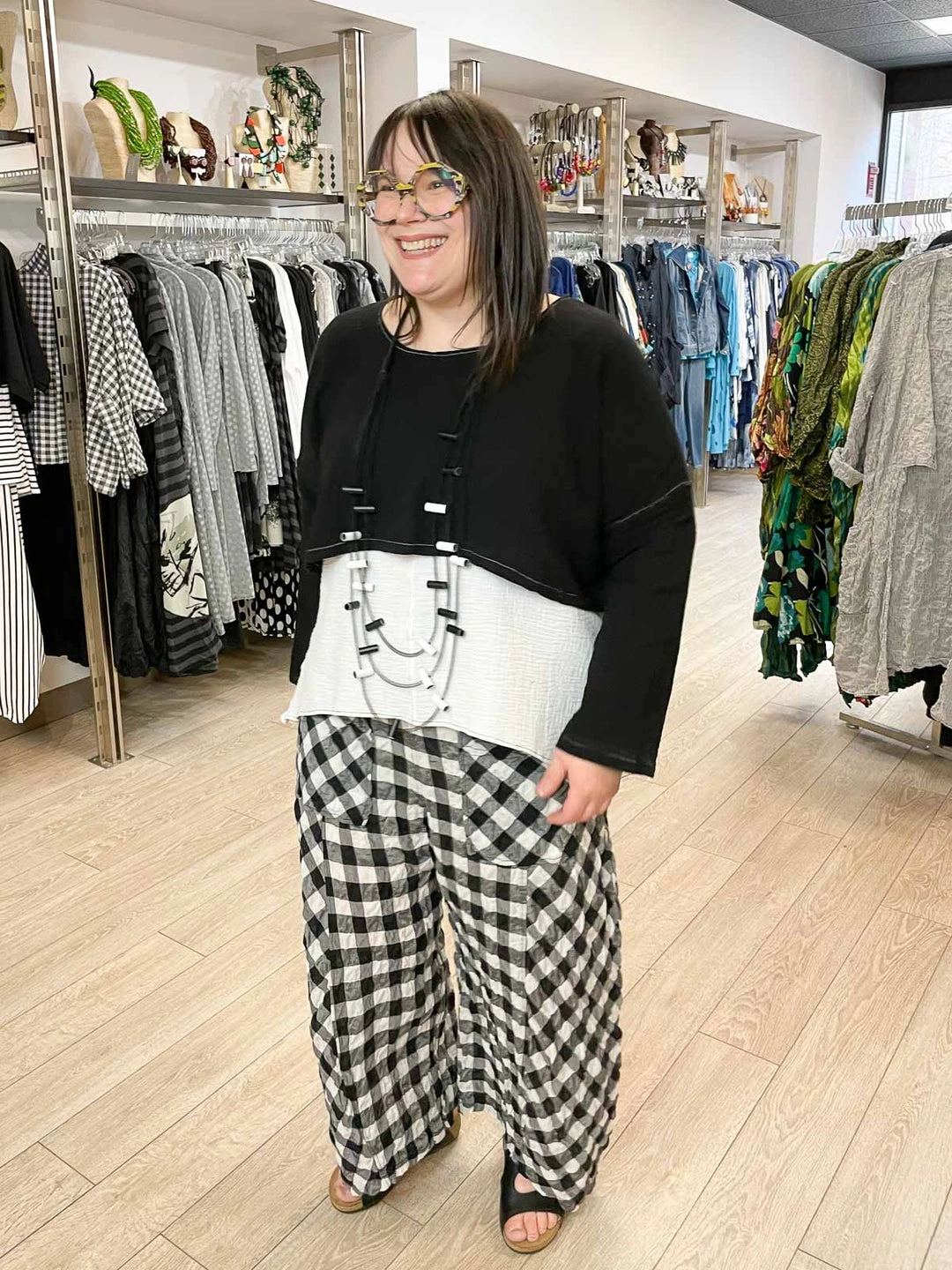 Bodil Bodil New Pant, Plaid