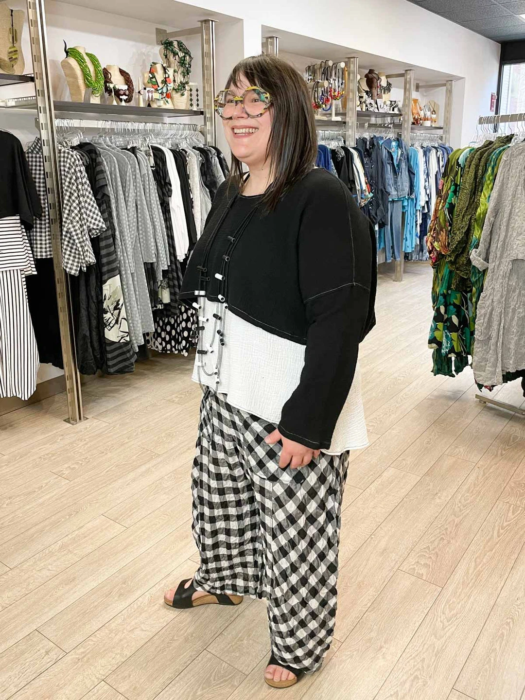 Bodil Bodil New Pant, Plaid