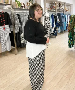 Bodil Cotton Gauze Crop Crop Top, Black 12 Bodil Cotton Gauze Crop Crop Top, Black