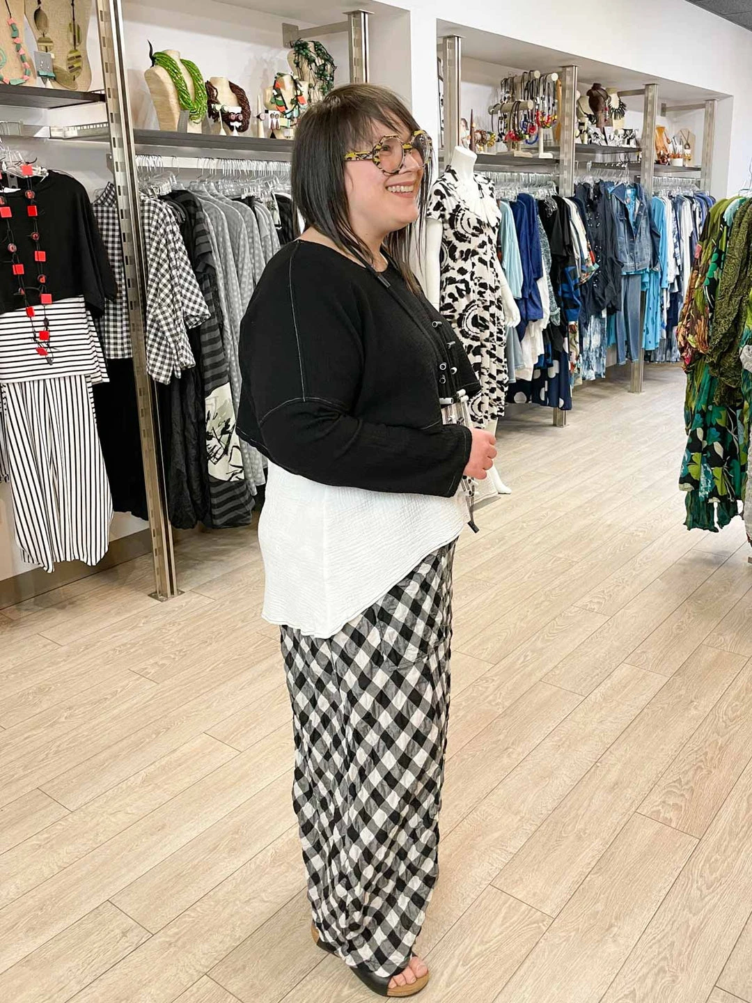 Bodil Bodil New Pant, Plaid