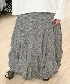 Bodil Full Skirt, Check