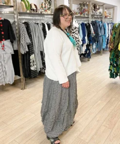 Bodil Full Skirt, Check