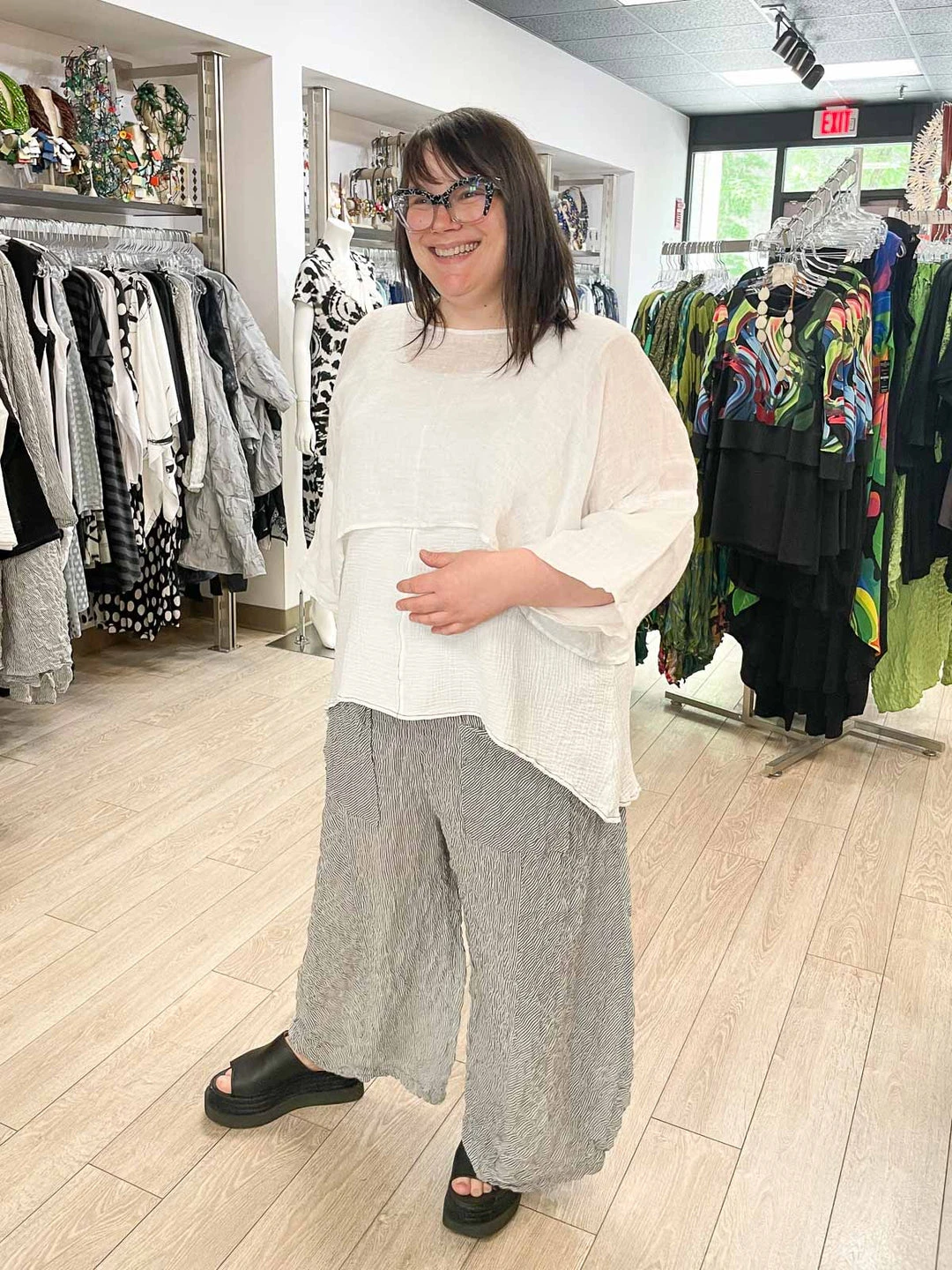 Bodil Bodil New Pant, Stripe