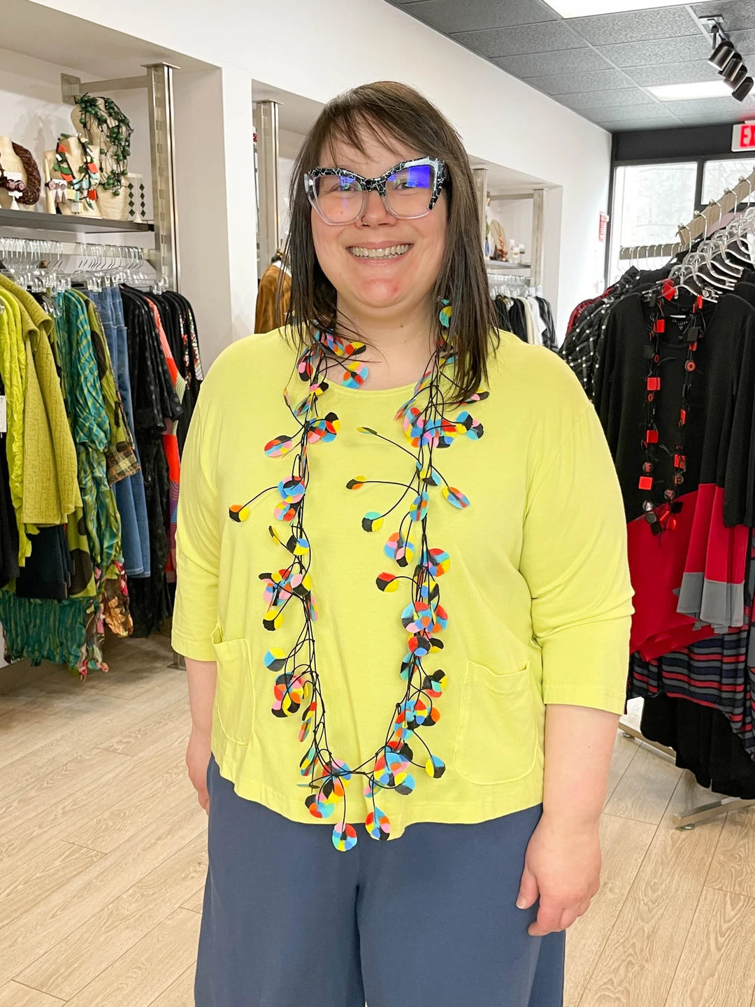 Bryn Walker Bryn Walker 3/4 Sleeve Boxy Shirt, Swallowtail 3 Bryn Walker Bryn Walker 3/4 Sleeve Boxy Shirt, Swallowtail