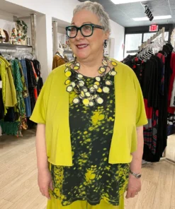 Bryn Walker Crop Cardi, Euphorbia