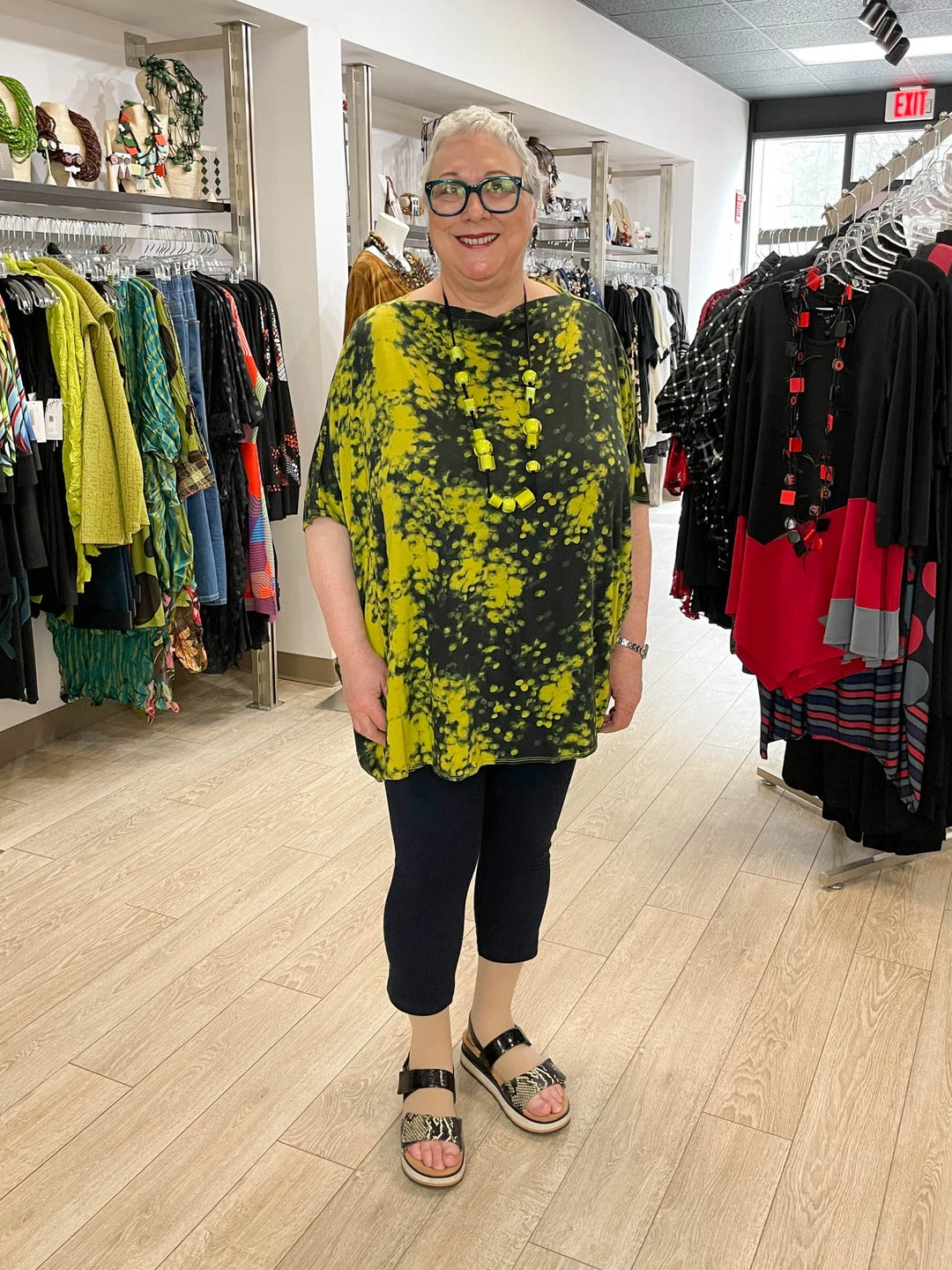 Bryn Walker Debo Tunic, Euphorbia Print 9 Bryn Walker Debo Tunic, Euphorbia Print