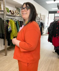 Pacificotton Bryn Walker 3/4 Sleeve Boxy Shirt, Quill 11 Pacificotton Bryn Walker 3/4 Sleeve Boxy Shirt, Quill