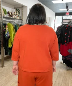 Pacificotton Bryn Walker 3/4 Sleeve Boxy Shirt, Quill 10 Pacificotton Bryn Walker 3/4 Sleeve Boxy Shirt, Quill