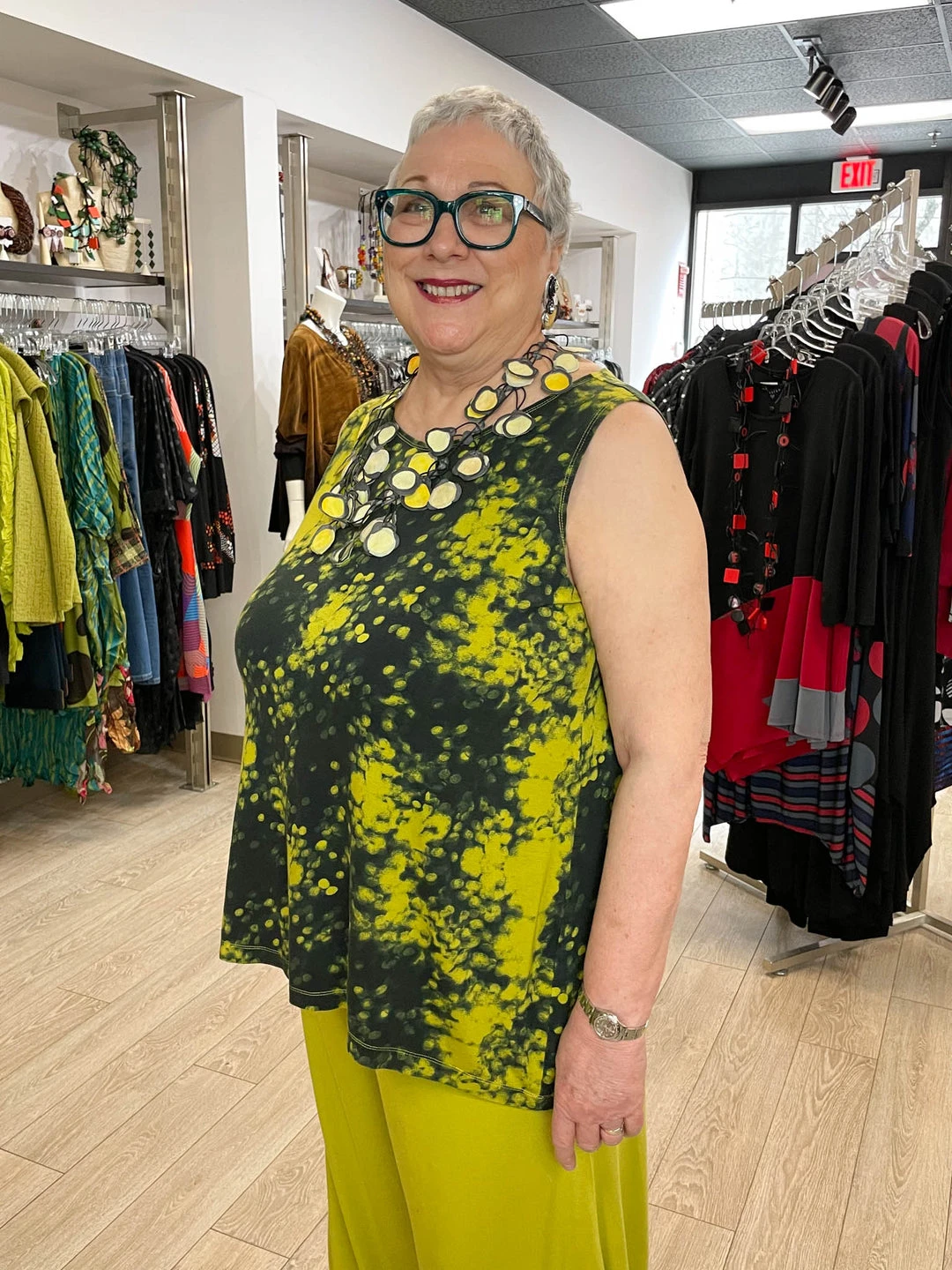 Bryn Walker Bryn Walker Pira Tank, Euphorbia Print 5 Bryn Walker Bryn Walker Pira Tank, Euphorbia Print