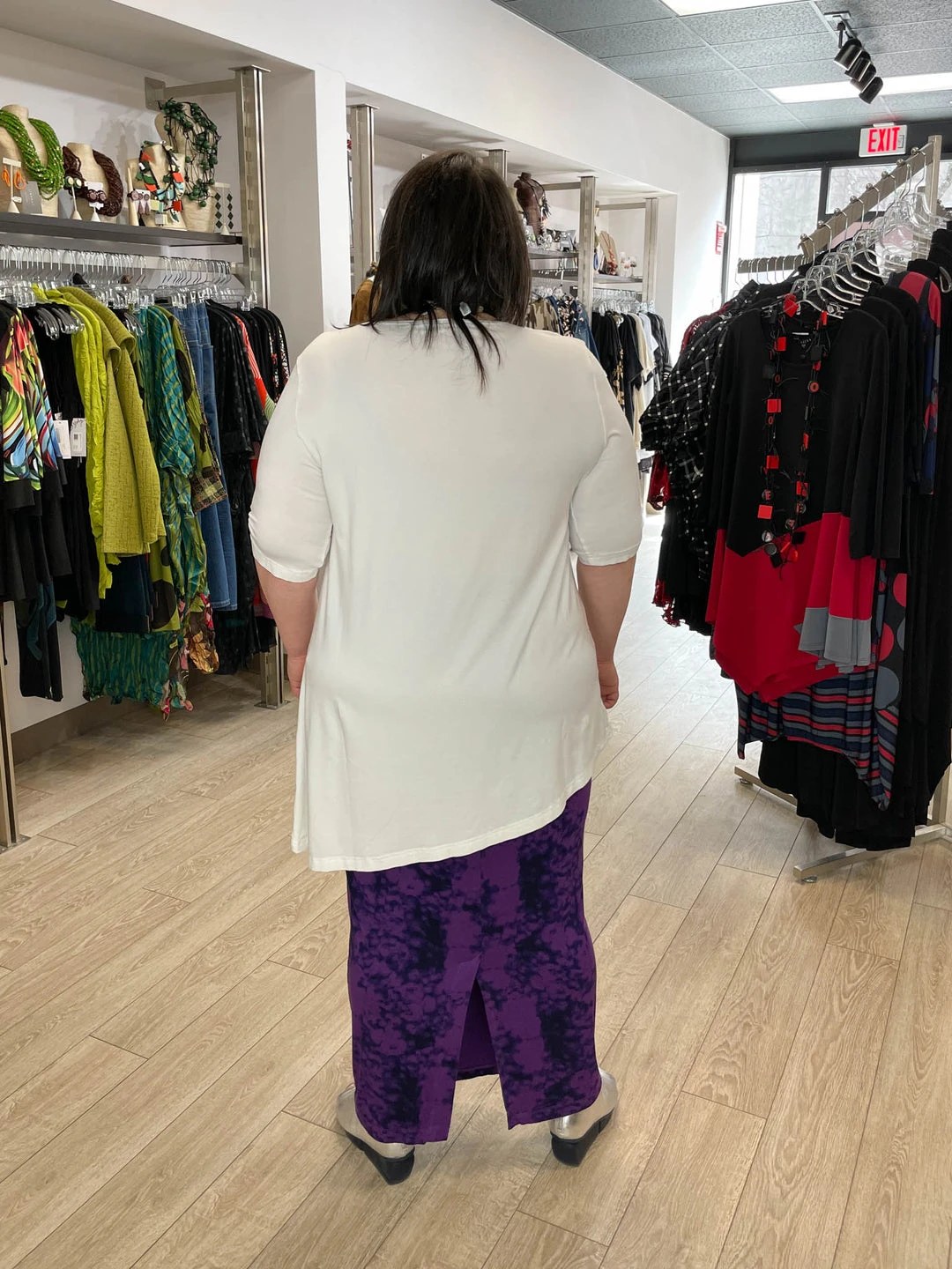 Bryn Walker Bryn Walker Short Sleeve Una Tunic, White 6 Bryn Walker Bryn Walker Short Sleeve Una Tunic, White