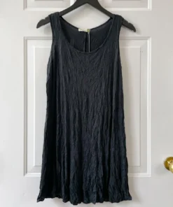 Chalet Crinkle Full Long Tank, Black Chalet Et Ceci