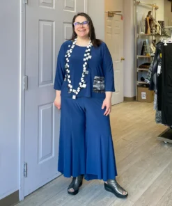 Chalet Valentine Top, Denim