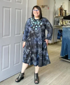 Cynthia Ashby Circle Dress, Storm Cynthia Ashby