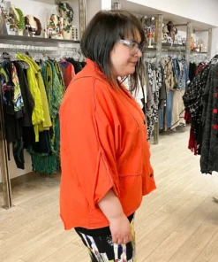 Cynthia Ashby Ellipse Jacket, Chili 16 Cynthia Ashby Ellipse Jacket, Chili