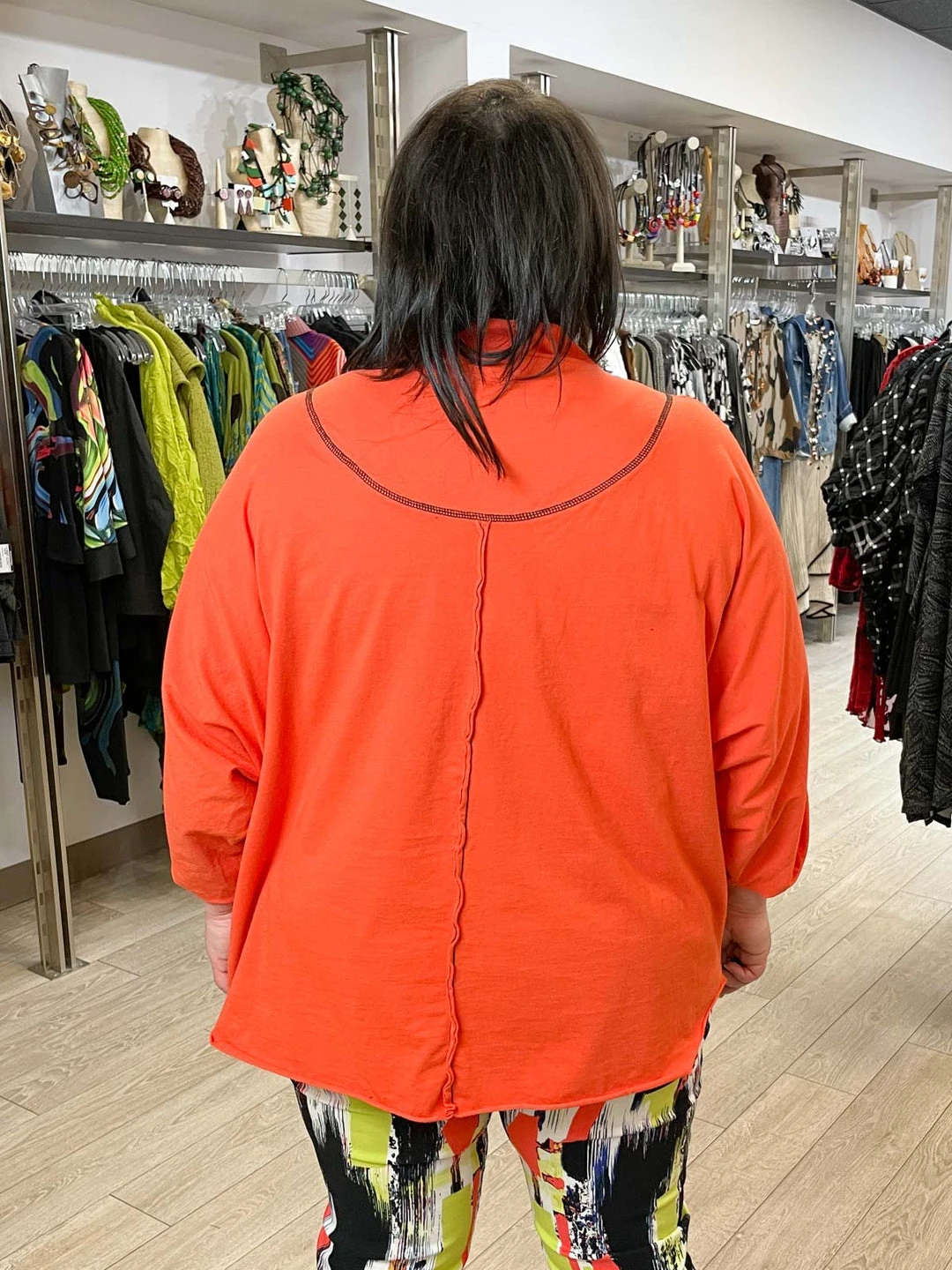 Cynthia Ashby Ellipse Jacket, Chili 7 Cynthia Ashby Ellipse Jacket, Chili