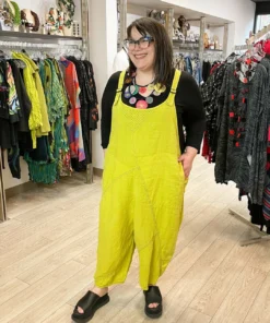 Cynthia Ashby Grant Overalls, Daffodil