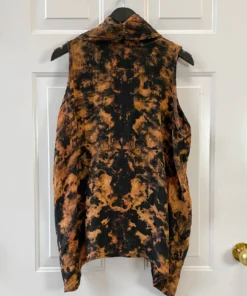 Dress To Kill Pintuck Vest, Linen Splotch Dress To Kill