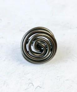 OC Jewelry OC Jewelry Knot Ring, Black