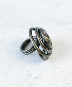 OC Jewelry OC Jewelry Knot Ring, Black