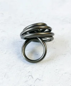 OC Jewelry OC Jewelry Knot Ring, Black