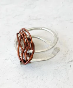 OC Jewelry Lasso Magnet Brooch, Silver/Copper OC Jewelry