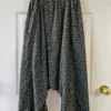 Dress To Kill Dress To Kill Button Harem Pant, Black Grey Quilt Dots 1 Dress To Kill Dress To Kill Button Harem Pant, Black Grey Quilt Dots